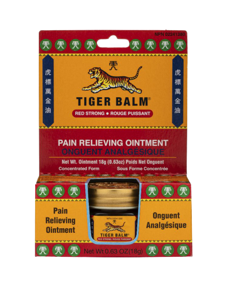TIGER BALM RED – JOINT PAIN RELIEF OINTMENT FOR ARTHRITIS IN CANADA