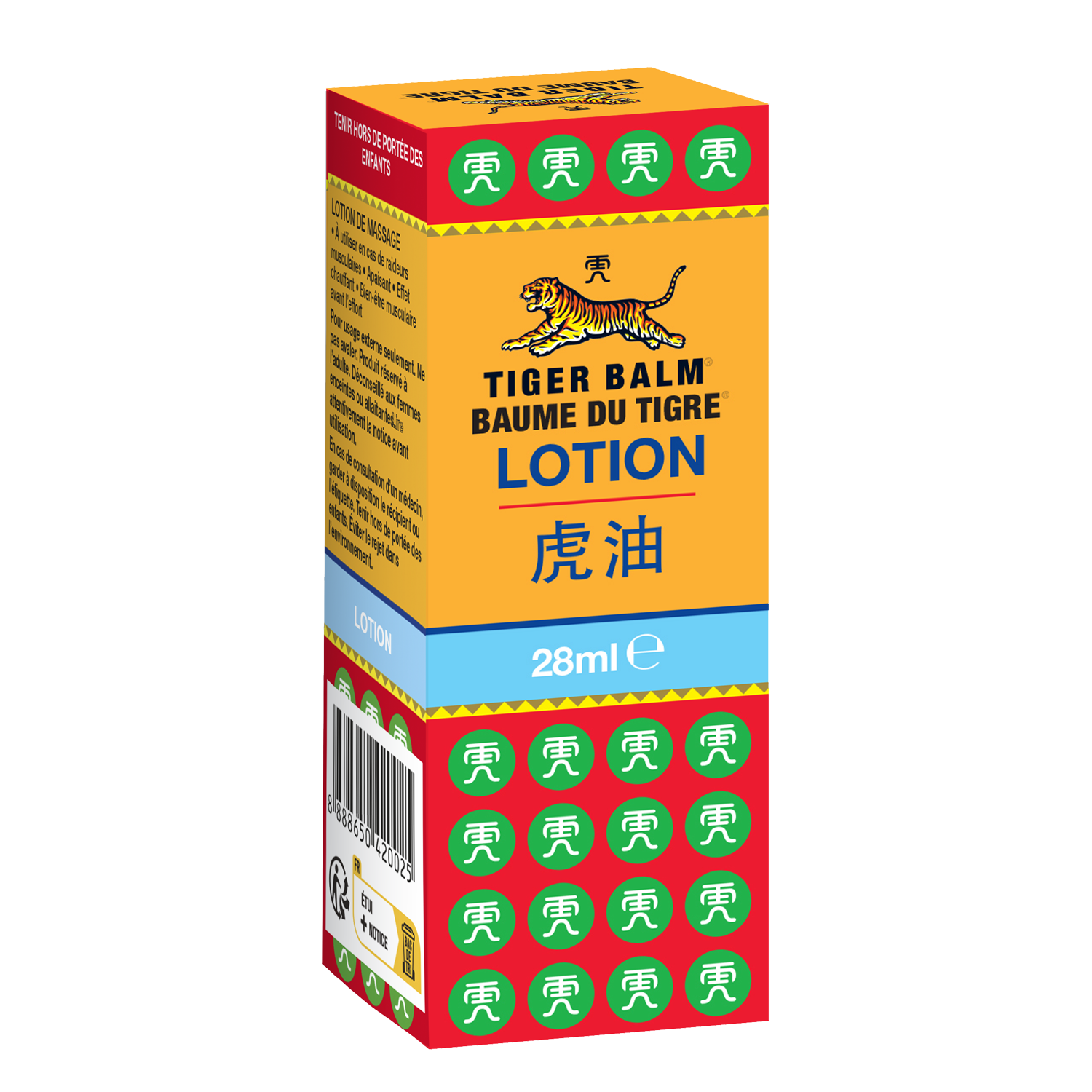 Lotion BAUME DU TIGRE® box